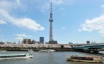 1.	Journalists were given a sneak peek of the magnificent views from the world's tallest tower, a month before it opens to the public. The 634-metre (2,080-foot) Tokyo Sky Tree is the world's second-tallest structure behind the 828-metre (2,717-foot) Burj Khalifa in Dubai